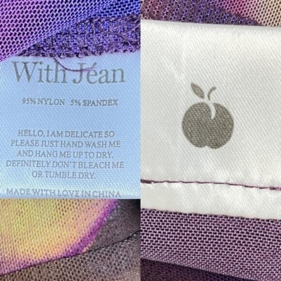 NWT With Jean Lord Top in Ritz Strelitzia Nicolai size XL - Picture 6 of 10